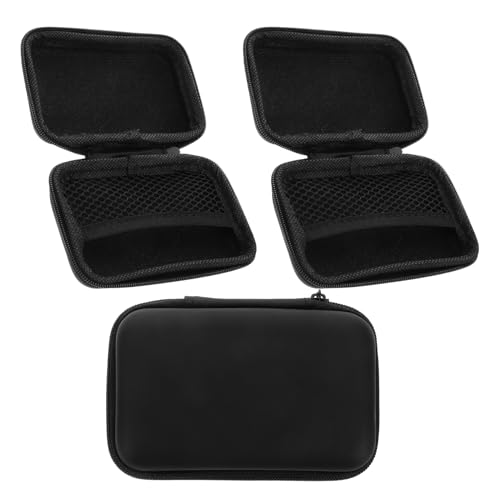 FOMIYES 3stücke Wimpern-organizer Und Aufbewahrungstasche Kompaktes Reißverschlussetui Für Pinzetten Und Werkzeuge Nagelkunst Und Wimpernaufbewahrungsbox Für Reise Und Make-up von FOMIYES