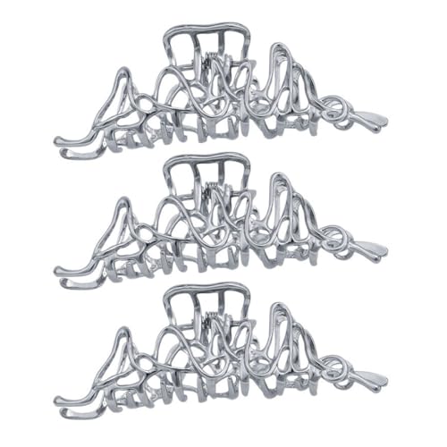 FOMIYES 3-teiliges Haarnadel-set für Damen Ohne Haarspangen Elegantes Design Haar-accessoire Aus Metall für Partys Die Arbeit Den Täglichen Gebrauch von FOMIYES