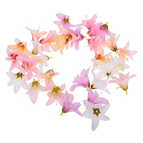 FOMIYES 30stücke Künstliche Lilienblütenköpfe Blumenhaarnadeln Für Hochzeitsdeko Realistische Künstliche Blumen Diy Dekoration Für Zuhause Und Party von FOMIYES