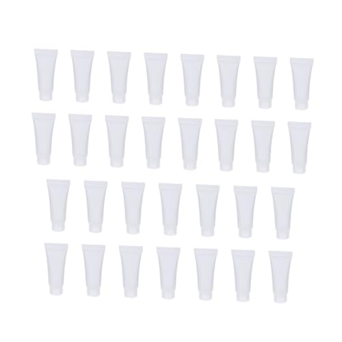 FOMIYES 30 Stück Teiliges Reise Softflaschen aus Frosted Auslaufsichere Kosmetikspender für Waschgel Handcreme Nachfüllbare Reisebehälter Tragbare Squeeze Flaschen für Hautpflege von FOMIYES