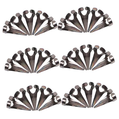 FOMIYES 30 Stück Retro Metall Krallenringe Für Cosplay Punk Fingerspitzen Vollfingerringe Leicht Und Komfortabel Für Frauen Und Männer Für Kostümpartys Und Nagelkunst von FOMIYES