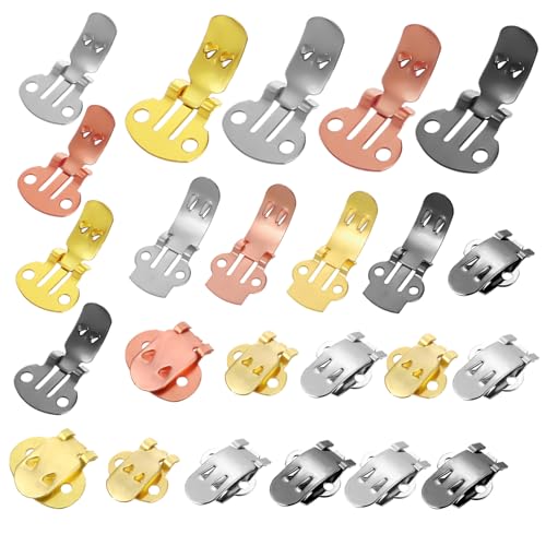 FOMIYES 36stücke Abnehmbare Metall Schuhclips Flache Blanko Schnallen Für Dekorationen Für Damen Schuhe Vielfältige Anwendung Als Schuhzubehör Und Diy Projekte von FOMIYES