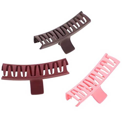 FOMIYES Stabile Kieferclips Aus Acryl 3er-pack Elegante Haarclips für Damen Fürs Büro und Freizeit von FOMIYES
