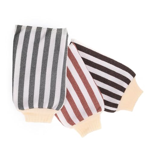 FOMIYES 3St Peeling Körperhandschuhe Bad Luffa abgestorbene Haut entfernen Ofenhandschuhe Badetuch Handtuch Scheuerhandschuhe für den Körper Badehandschuhe verdicken Duschgel von FOMIYES