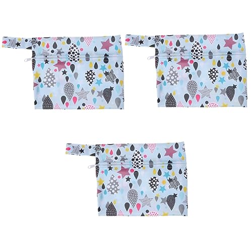 FOMIYES 3St Reißverschlusstasche Beutel für Damenbinden Zeitraum Tasche Reise-Organizer-Taschen Servietten Tasche Reißverschluss-Organizer Aufbewahrungstasche Heim- und Reisesortierbeutel von FOMIYES