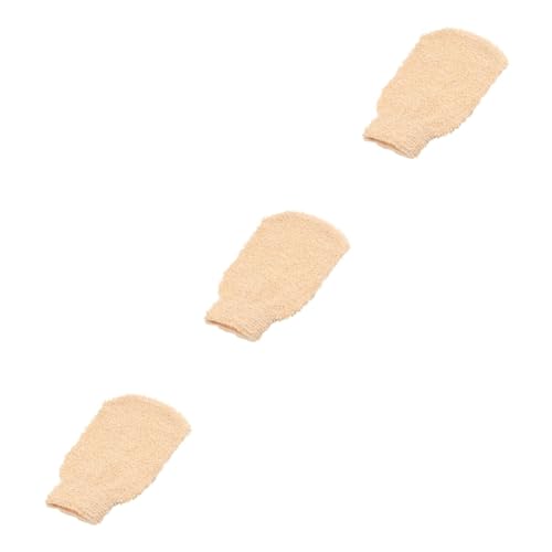 FOMIYES 3St Körperpeeling-Handschuh exfoliating glove exfoliate gloves Peeling-Handtuch Spa-Handschuh Spa-Fäustlinge Wäscher Handschuhe abgestorbene Haut entfernen gefrostet Truthahn von FOMIYES