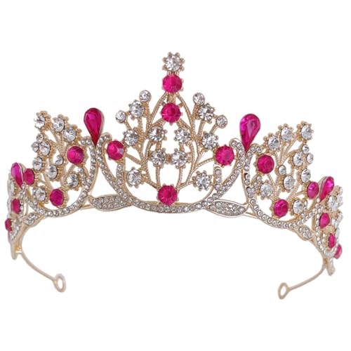 FOMIYES 3St Tiara hochzeitshaar schmuck wedding hair accessories Mädchengeburtstag Geburtstagskronen für Frauen Haarschmuck für die Hochzeit Stirnband Brautkronen für die Hochzeit Barock- von FOMIYES