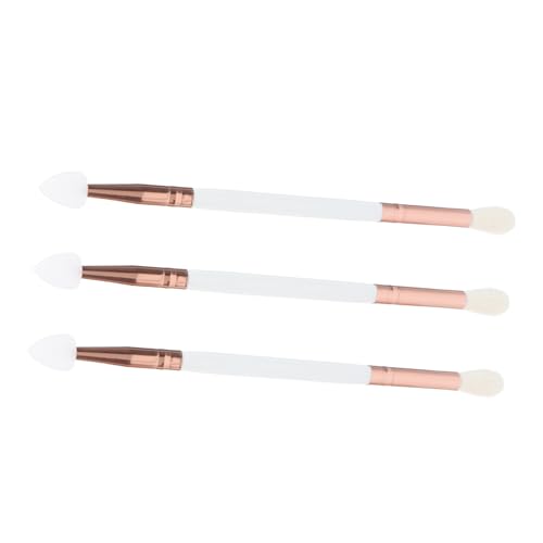 FOMIYES Lidschatten Pinsel Pinsel Lidschatten Dualköpfige Lidschattenpinsel Aus Herzform Praktisches Make up Werkzeug Für Das Augen Make up Ideal Für Ädchen Und Frauen von FOMIYES
