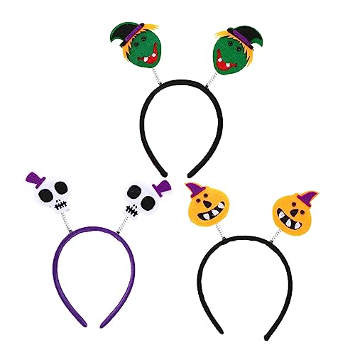 FOMIYES 3st Stirnband Für Kinder Stirnband Schminken Stoff Kleidung Schädel von FOMIYES