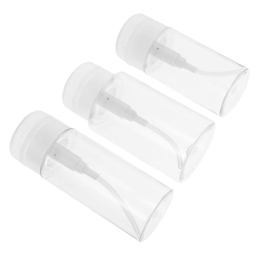 FOMIYES 3stücke Nagellackentferner Pumpe Dispenser Make up Entferner Pumpflasche Kosmetikflüssigkeitsflasche Push-down-spender Für Hautpflege Leere Flasche Zum Befüllen Mit von FOMIYES