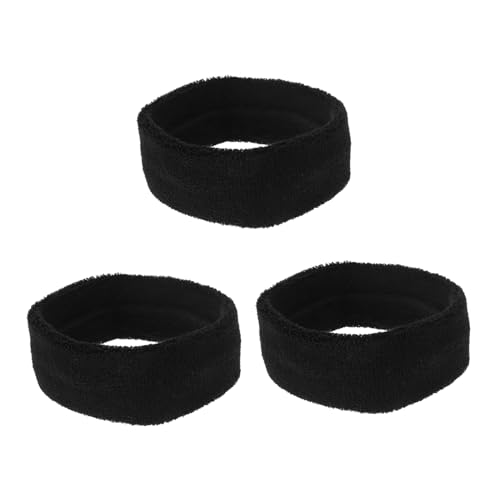 FOMIYES 3stücke Stirnband Für Fitnessstudio Schweißbänder Frauen Sport-stirnbänder Aus Workout Stirnbänder Haar Bands Für Training Atmungsaktive Stirnbänder Elastische von FOMIYES