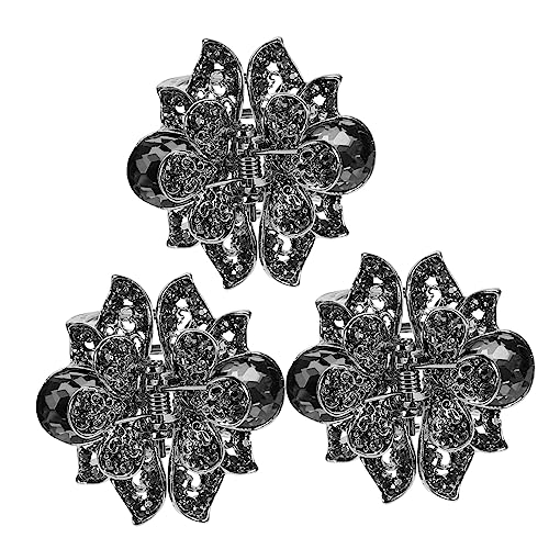 FOMIYES 3 Stück Kunststoff Legierung Haarspangen Dekorative Haarklammer für Frauen Elegant für Partys und Alltagsgebrauch von FOMIYES