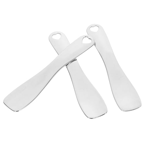 FOMIYES 3stücke Zinklegierung Augencreme Löffel Augenmassage Tool Make-up Löffel Cremelöffel Metallmaskenlöffel Für Schönheitspflege Und Blutkreislaufförderung von FOMIYES