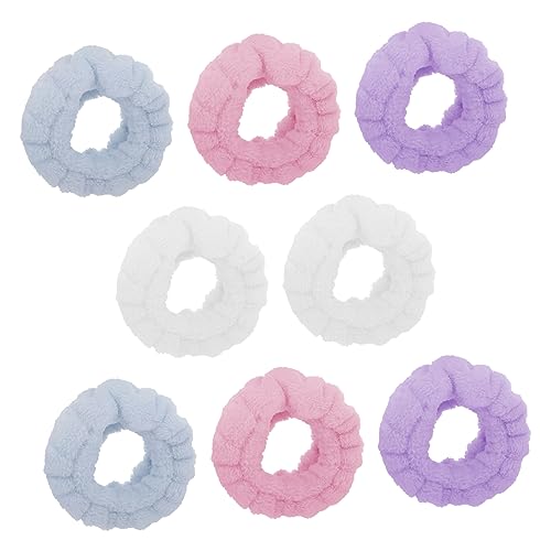FOMIYES 4 Paare Armband haarband haar band für freundinnen armreif Stirnbänder für die Hautpflege Armbänder zum Waschen des Gesichts bequeme Armbänder Tragbare Flanell von FOMIYES