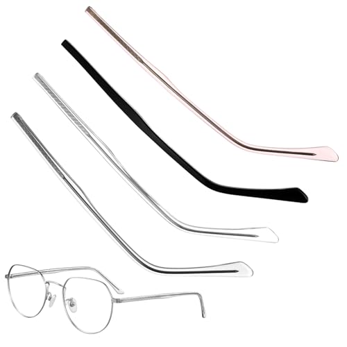 FOMIYES 4 Paare Ersatz brillenbügel Gläserbügel Robust Langlebig Modisch Farbig Passend für Sonnenbrillen Lesebrillen Outdoor Gebrauch von FOMIYES