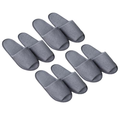 FOMIYES 4 Paare Herren Einweg Faltbare Reise Hausschuhe Leicht Atmungsaktiv Rutschfest Für Hotel Gäste Spa von FOMIYES