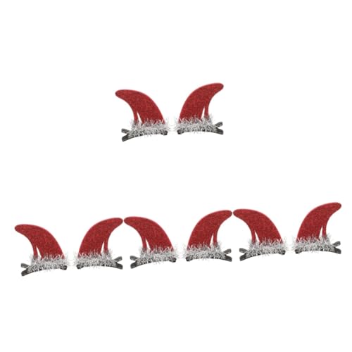 FOMIYES 4 Paare Kreative Halloween Haarspangen Damen Rote Teufelshorn Haarclips Kleine Party Haarschmuck Für Frauen Mädchen Karneval Cosplay Zubehör FOMIYES 4 Paare Kreative Halloween Haarspangen Damen Rote Teufelshorn Haarclips Kleine Party Haarschmuck Für Frauen Mädchen Karneval Cosplay Zubehör von FOMIYES