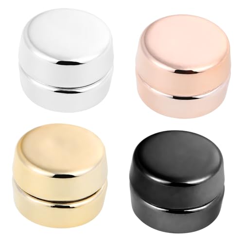 FOMIYES 4 Paare Magnetische Hijab Pins Beidseitiger Halt Nadeln Mehrfarbige Schal und Tuchmagnete Damen Kopftuch Anstecknadeln für Alltag und Festliche Anlässe von FOMIYES