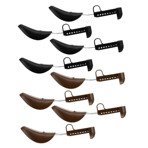 FOMIYES 4 Paare Verstellbare Schuhspanner für Damen Schuhformer aus Kunststoff und Metall Schuhdehner und Schuhformer zur Schuhform-erhaltung Geeignet für Flache Schuhe Sandalen Sneaker von FOMIYES