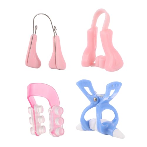 FOMIYES 4 STÜCKE Teiliges Nasenlifting aus Langlebigem Silikon Schmerzfreie Nasenformung und Korrektur Atmungsaktiv Einfach Anzuwenden für Frauen und Mädchen Hebt Zufällige Farbe FOMIYES 4 STÜCKE Teiliges Nasenlifting aus Langlebigem Silikon Schmerzfreie Nasenformung und Korrektur Atmungsaktiv Einfach Anzuwenden für Frauen und Mädchen Hebt Zufällige Farbe von FOMIYES