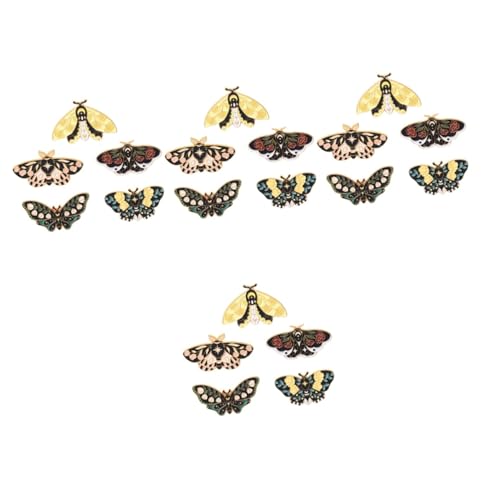 FOMIYES 4 Sätze Brosche Anstecker Metall Pin Schmuck Für Kleidung Taschen Hüte Kreatives Modisches Design Für Besonderen Look 5 Stück * 4 von FOMIYES