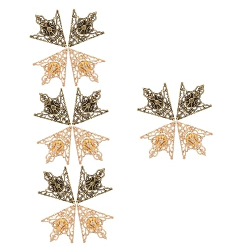 FOMIYES 4 Sätze Kragenbroschen Klassische Vintage Kragenverschlüsse Edle Broschen Für Kleidung Schals Stilvolle Accessoires Für Damen Herren 4 Stück * 4 von FOMIYES