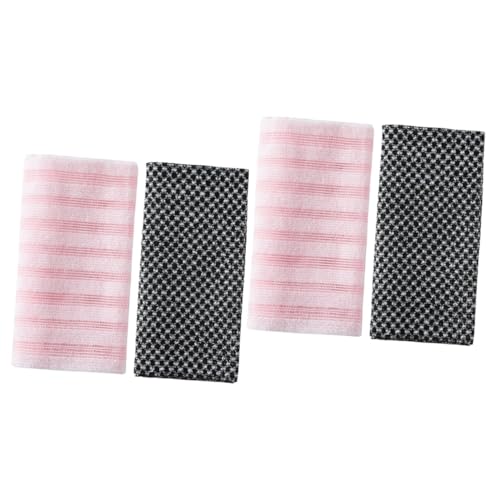 FOMIYES 4 Stück Badetuch dusche loufah schwamm esponja para bañarse zurück Handtücher Handtuch Haushaltsbad Badreiniger für den Haushalt Asche reiben Wäscher Putztuch Schrubben Waschmittel von FOMIYES