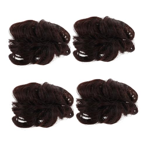 FOMIYES 4 Stück Claw Clip Dutt Lockiger Dutt Haar Claw Clips Zubehör Für Damen Extensions Für Frauen Haarspangen Bun Haarformer Gefälschte Haarspange Braun FOMIYES 4 Stück Claw Clip Dutt Lockiger Dutt Haar Claw Clips Zubehör Für Damen Extensions Für Frauen Haarspangen Bun Haarformer Gefälschte Haarspange Braun von FOMIYES