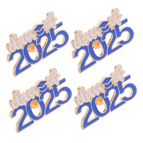 FOMIYES 4 Stück Graduation Cap Anstecknadeln Emaille Brosche Robustes Design Erinnerungsstück Für Absolventen Feierlicher Schmuck Geschenkidee von FOMIYES