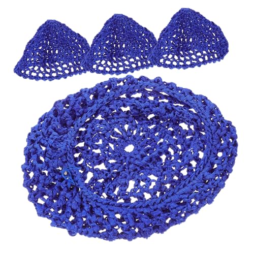 FOMIYES Haarnetz Für Damen 4er-pack Schlafhauben Netzkappen-design Kompakt Als Reisegeschenk Für Tochter Freundin Freunde von FOMIYES