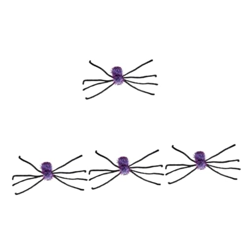 FOMIYES 4 Stück Halloween Haarclip mit Spinne Dekorative Haarnadel für Frauen und Mädchen Party Haarschmuck für Halloween Kostüme Einfach zu Tragen Stylisches Accessoire für Gruselige FOMIYES 4 Stück Halloween Haarclip mit Spinne Dekorative Haarnadel für Frauen und Mädchen Party Haarschmuck für Halloween Kostüme Einfach zu Tragen Stylisches Accessoire für Gruselige von FOMIYES
