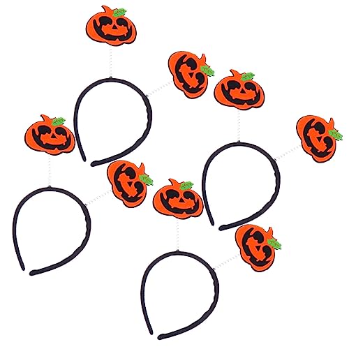 FOMIYES 4 Stück Halloween-kopf-bopper Halloween-kostüm-stirnband Spinnen-haarband Halloween-haarreifen Halloween-haarband Zubehör Für Vampirkostüme Karnevalshaarband Perlmutt Kind Lipgloss von FOMIYES