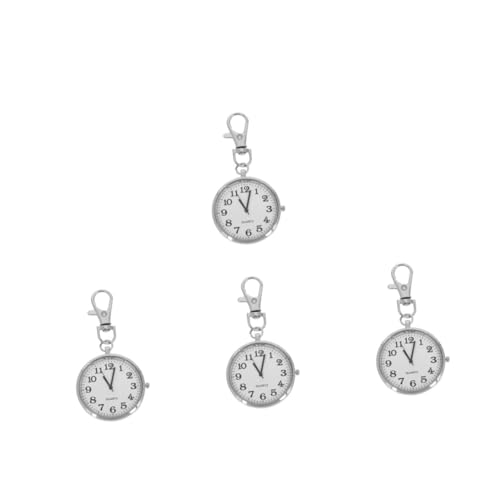 FOMIYES 4 Stück Klare Große Zahlen Taschenuhr mit Schlüsselanhänger Leichtgewichtige Vintage Uhr für Krankenschwestern Schüler Senioren Einfach Ablesbare Hängende Uhr für Alltag und FOMIYES 4 Stück Klare Große Zahlen Taschenuhr mit Schlüsselanhänger Leichtgewichtige Vintage Uhr für Krankenschwestern Schüler Senioren Einfach Ablesbare Hängende Uhr für Alltag und von FOMIYES