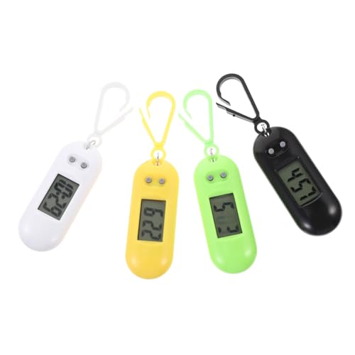 FOMIYES 4 Stück LED Taschenuhren Schlüsselanhänger Lustige Digitale Uhr Anklippen für Prüfungen Zufällige Farben für Rucksäcke Gürtel Praktisch Leicht Abzulesen Zufällige FOMIYES 4 Stück LED Taschenuhren Schlüsselanhänger Lustige Digitale Uhr Anklippen für Prüfungen Zufällige Farben für Rucksäcke Gürtel Praktisch Leicht Abzulesen Zufällige von FOMIYES
