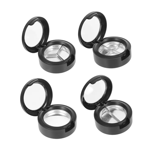 FOMIYES 4stücke Teilige Leere Lidschattenplatten Mit Fächern Make-up-container Zur Aufbewahrung Von Lidschatten Und Lippenstift Geeignet Für Reisen Und Täglichen Gebrauch von FOMIYES