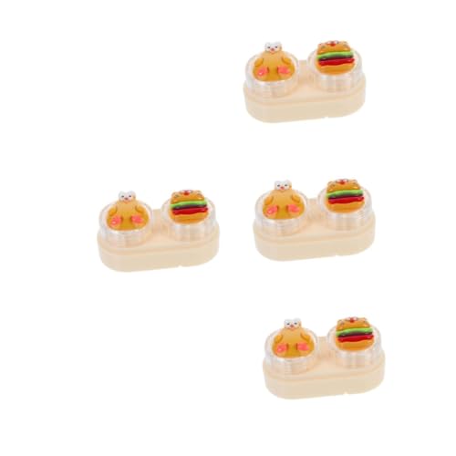 FOMIYES 4 Stück Niedliche Kontaktlinsenbox mit Praktischem Schubladendesign und Integrierter Pinzette Auslaufsicherer Aufbewahrungsbehälter für Kosmetiklinsen Kompakt und Tragbar für FOMIYES 4 Stück Niedliche Kontaktlinsenbox mit Praktischem Schubladendesign und Integrierter Pinzette Auslaufsicherer Aufbewahrungsbehälter für Kosmetiklinsen Kompakt und Tragbar für von FOMIYES