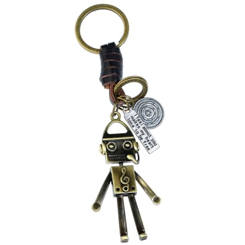 FOMIYES 4 Stück Robot Schlüsselanhänger Kreative Roboter Anhänger für Taschen und Schlüsselbunde für Fans und Für Geburtstage Weihnachten und Feiern von FOMIYES