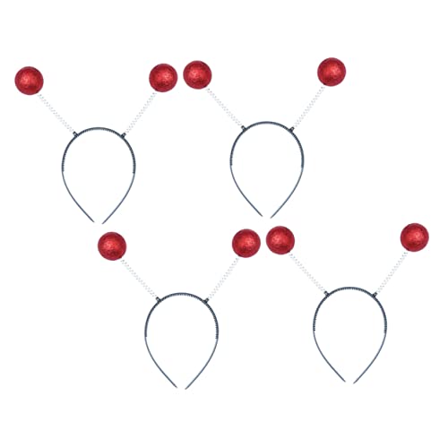 FOMIYES 4 Stück Stirnband Ohren Stirnbänder Alien-kopf-bopper Außerirdischer Kopfschmuck Süße Stirnbänder Haarbänder Für Halloween-kostüme Partybopper Empfindlich Kopftaste Plastik von FOMIYES