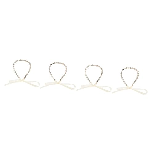 FOMIYES 4 Stück Strass-stirnband Juwelenbesetzte Stirnbänder Für Damen Brautblatt Stirnband Kopf Kette Hochzeit Blatt Stirnband Damen Stirnbänder Strasssteine Kristall Fräulein Haar von FOMIYES