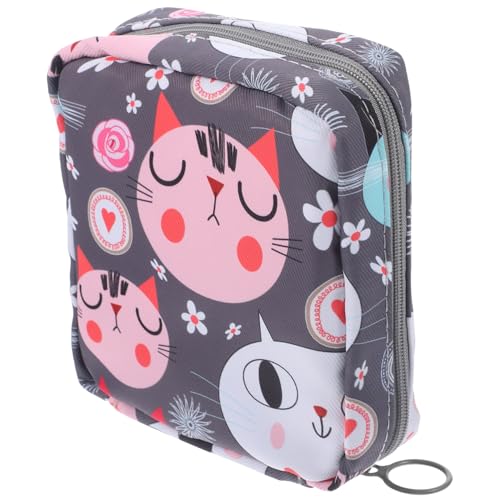 FOMIYES 4 Stück Tante's Handtuch-Aufbewahrungstasche Tasche Für Damenbinden -Organizer Multifunktionale Kleine Tasche Behälter Für Damenbinden Mädchen-pad Mutter Draussen Polyester von FOMIYES