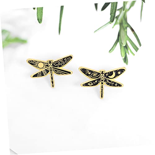 FOMIYES 4 Stück Teiliges Broschen Cartoon Libelle Anstecker Langlebiger Legierung Niedliche Emaille Pins für Kleidung Taschen Hüte und Schals Tierbroschen für Damen von FOMIYES