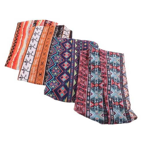 FOMIYES 4 Stück Teiliges Elastische Yoga Stirnbänder mit Knotenförmigem Design Haaraccessoires für und Freizeitaktivitäten für Damen von FOMIYES