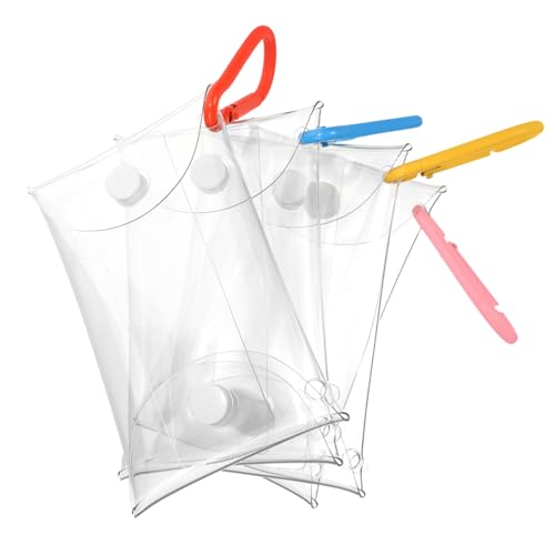 FOMIYES 4 Stück Teiliges Kleine Münzgeldbörsen für Frauen Transparente PVC Cartoon Kleingeldbeutel mit Knopfverschluss Kompakt Leicht für Münzen Lippenstift Schlüssel Praktische Taschen FOMIYES 4 Stück Teiliges Kleine Münzgeldbörsen für Frauen Transparente PVC Cartoon Kleingeldbeutel mit Knopfverschluss Kompakt Leicht für Münzen Lippenstift Schlüssel Praktische Taschen von FOMIYES