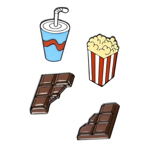 FOMIYES 4 Stück Teiliges Mini broschen aus Legierung Kreative Anstecknadeln für Kleidung Taschen Pullover DIY Modeaccessoires für Damen Elegante und Filigrane Designs von FOMIYES