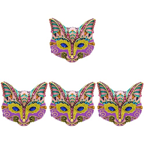 FOMIYES 4 Stück Tierbrosche Emaille Anstecknadel Elegantes Accessoire für Frauen für Kleidung Taschen und Hüte Perfektes für Besondere Anlässe von FOMIYES