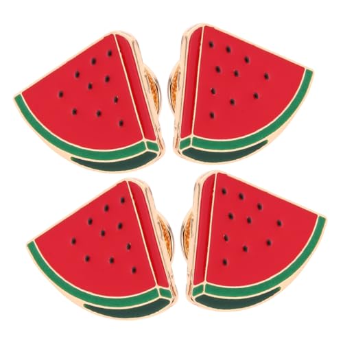 FOMIYES Wassermelonen-brosche 4 Stück Modeschmuck Bezaubernde Brosche Anstecknadel Für Männer Und Frauen FOMIYES Wassermelonen-brosche 4 Stück Modeschmuck Bezaubernde Brosche Anstecknadel Für Männer Und Frauen von FOMIYES