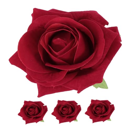 FOMIYES Dauerhafte Schönheit 4 Stück 7 Cm Große Haarspangen Mit Künstlichen Blumen Haarschmuck Broschen Und Mehr Für Das Styling Von Frauen von FOMIYES