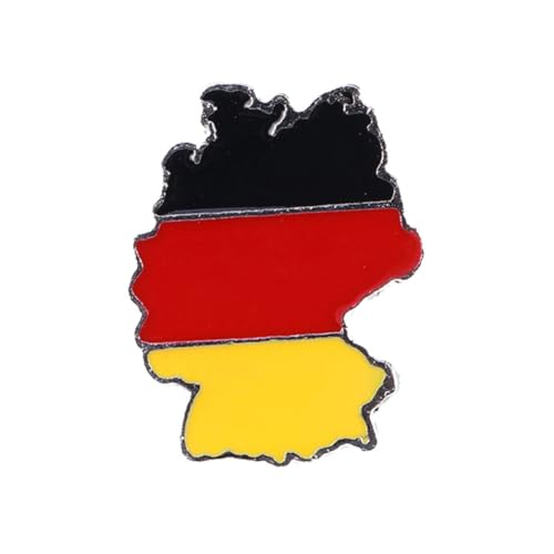FOMIYES 4 Stücke Flagge Brosche Party Brosche Breastpin Brosche Kleid Brosche Kleidung Brosche Pin Legierung Brosche von FOMIYES