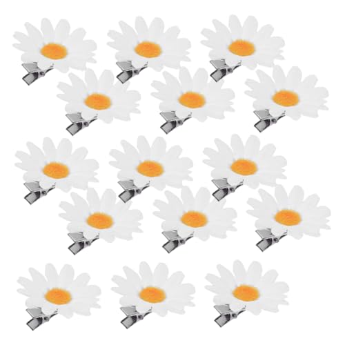 FOMIYES 48 Stück Teiliges Mini Blumen Haarklammern Leichte Blumen Haarspangen für Damen und Mädchen Langlebige Verblassungsresistente Haarschmuck Clips für Sommerpartys Hochzeiten und von FOMIYES