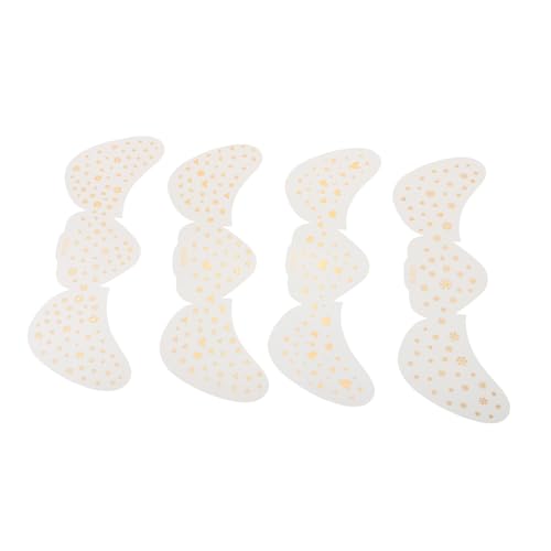 FOMIYES 4blätter Trendige Gesichtsaufkleber Natürliche Sommersprossenaufkleber Wasserfeste Dekorative Aufkleber Für Festivals Und Partys von FOMIYES